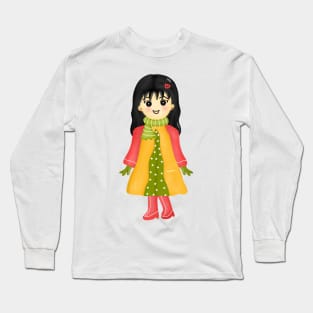 Cute little girl Long Sleeve T-Shirt